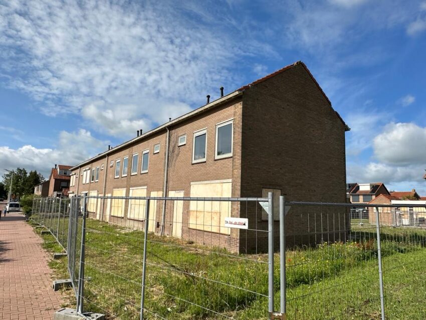 Sloop sociale huurwoningen