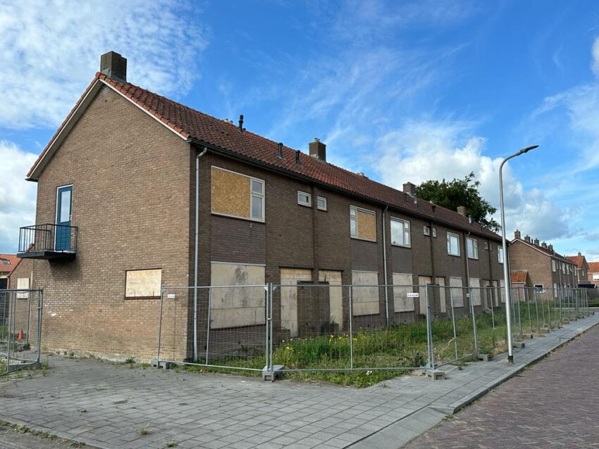 Sloopproject sociale huurwoningen